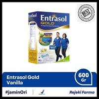 Gambar susu entrasol gold rasa vanilla 600 g - susu bubuk dewasa lansia vanila best produk dari Fera cheese Foddie undefined 1 Tokopedia