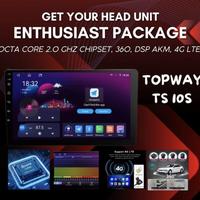 Gambar HEAD UNIT TOPWAY TS10S 4/64GB 4G QLED 360 - 9 inch, 6/128 dari THARA AUTO.CO undefined 1 Tokopedia