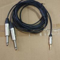 Gambar kabel audio akai mono 6,5mm to jack aux 3,5mm kabel canare made in japan original 5 meter to hp dan lain lain dari kirun audio undefined 1 Tokopedia