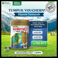Gambar susu anlene total 10 susu bubuk dewasa vanila 2x800g - 10 manfaat esensial best produk dari Fera cheese Foddie undefined 2 Tokopedia