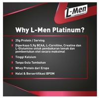 Gambar L-Men Platinum Refill Choco Latte 5,3 LBS 2,4 kg - Whey Protein/sj 25g dari Varian Vege Shop undefined 2 Tokopedia