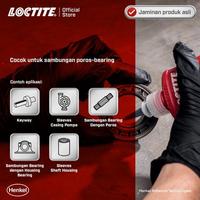Gambar Henkel LOCTITE 641 Retaining Compound Lem Bearing/Lem Shaft 50 ml Murah dari Tap Tap Saja undefined 4 Tokopedia