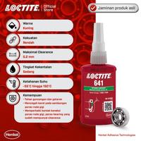 Gambar Henkel LOCTITE 641 Retaining Compound Lem Bearing/Lem Shaft 50 ml Murah dari Tap Tap Saja undefined 5 Tokopedia