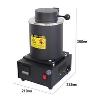 Gambar Mesin Pelebur Emas 220v Muat 3 kg Sekali Pakai/ Cetakan Ingot Untuk Refining Scrap Perak/Alat Peleleh Emas dari Leanycorp undefined 2 Tokopedia
