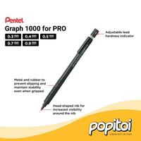 Gambar Pentel Graph 1000 For Pro Mechanical Pencil Pensil Mekanik - 0.3 mm dari wemoreshop undefined 2 Tokopedia