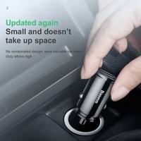Gambar CAR CHARGER BASEUS CIRCULAR PLASTIC QC3.0 KEPALA BATOK CAS MOBIL FAST CHARGING OUTPUT 2 USB-A QUICK CHARGE dari btgcom undefined 4 Tokopedia