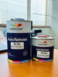 Gambar Clear Coat Varnish Rapicoat PU 2K MS 2600 Mirror Clear Coat 2:1 (isi kemasan 1.5 Ltr set) Garansi 100% Originil Polyurethane dari Rapicoat undefined 5 Tokopedia