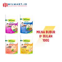 Gambar MILNA BUBUR BAYI 8+ BULAN 100G POUCH REGULER DAGING KACANG POLONG/HATI AYAM/JAGUNG/SALMON - SALMON 100G dari milmart.id undefined 2 Tokopedia