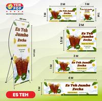 Gambar Cetak Spanduk MMT tema Jualan Free Desain & Edit - Flexi 280gsm, 150x100 dari Yenpop Digital Print undefined 3 Tokopedia