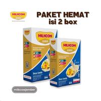 Gambar MILKCOW PAKET HEMAT 2 PCS Susu Penggemuk Badan Nafsu Makan Anak dan Dewasa 1 KG - Vanila Stroberi dari Lativamart undefined 4 Tokopedia