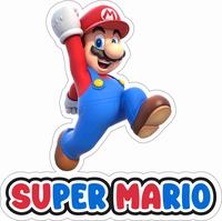 Gambar Stiker Vinyl Super Mario Dekorasi Sepeda Motor, Sepeda Listrik, Dinding, Mesin Capit, Odong Odong - SM 1, NON LAMINASI dari Deerpaper undefined 1 Tokopedia