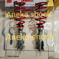 Gambar SHOCK JAMEX COILOVER ADJUSTABLE TOYOTA VELOZ / NEW AVANZA DEPAN ORIGINAL dari Aneka Shock JKT undefined 2 Tokopedia