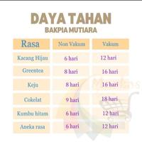 Gambar Bakpia Mutiara Isi 20 Khas Jogja Berbagai rasa kemasan Vacuum dari Raindra House undefined 3 Tokopedia
