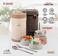 Gambar Vacuum Insulation Lunch Jar Shuma 1,7 Liter Tempat Makan Tahan Panas - Cream dari wiliemanstry undefined 3 Tokopedia