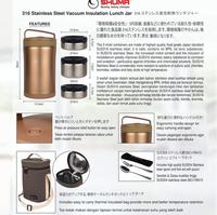 Gambar Vacuum Insulation Lunch Jar Shuma 1,7 Liter Tempat Makan Tahan Panas - Cream dari wiliemanstry undefined 5 Tokopedia