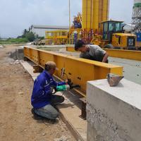 Gambar jembatan timbang kapasitas 60 ton size  3.2 meter x 9 meter dari toko timbangan benteng timur undefined 1 Tokopedia