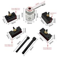 Gambar Set Alat Pengganti Tipe Quick Change Untuk Mesin Bubut Mini Quick Change Tool Lathe Holder Post Cutter Screw dari Bos Mesin 3 undefined 5 Tokopedia