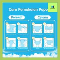 Gambar Nurqo// Makuku Diapers Slim Care Pants Perekat Tape Nb-36 S-34 Dan Celana M-32 L-30 Xl-28 Xxl-26 - XL-28 dari Nurqory store undefined 5 Tokopedia