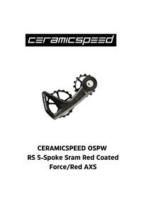 Gambar Over Size Pulley CERAMICSPEED OSPW RS 5-Spoke Sram Red Coated Force/Red AXS dari TernakRoadBike undefined 1 Tokopedia