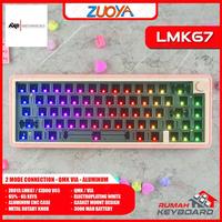 Gambar MECHANICAL KEYBOARD - ZUOYA LMK67 - 67 KEYS - GASKET - SOUTH - VIA dari Rumah-Keyboard undefined 5 Tokopedia