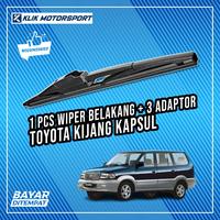 Gambar Wiper Kaca Belakang Mobil TOYOTA KIJANG KAPSUL - Rear Wiper Karet Kaca Belakang Mobil Model OEM GRATIS 3 Adaptor dari KLIK MOTORSPORT undefined 1 Tokopedia