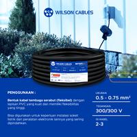 Gambar NYYHY-1 2x0.5 mm2 - Kabel Tembaga Serabut Wilson Cables - 20 Meter dari Wilson Cables undefined 4 Tokopedia