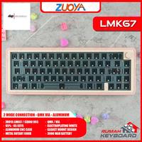 Gambar MECHANICAL KEYBOARD - ZUOYA LMK67 - 67 KEYS - GASKET - SOUTH - VIA dari Rumah-Keyboard undefined 2 Tokopedia