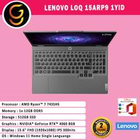 Gambar Lenovo LOQ 15ARP9 1YID Ryzen 7 7435HS 12GB 512B SSD W11HSL + OHS2021 2YR dari Gudang Gadgets. undefined 1 Tokopedia