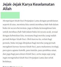Gambar JEJAK-JEJAK KARYA KESELAMATAN ALLAH - G. Tri Wardoyo, CM - Buku Katolik Original dari Kanca Ngapak undefined 3 Tokopedia
