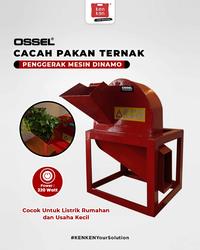 Gambar OSSEL Mesin Cacah Pakan Ternak Mesin Pencacah Rumput Ranting Mini 220 Watt OSSEL dari KEN KEN SURABAYA undefined 1 Tokopedia