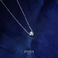 Gambar [NEW] Kalung Set Liontin Solitaire Bianca Emas Asli Berlian Asli Diamond 18K dari DaivaGold undefined 3 Tokopedia