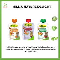 Gambar Milna Nature Delight Fruit Puree 80g - Sari Buah Makanan MPASI Bayi - strawbanana dari Naziya Medica Store undefined 1 Tokopedia