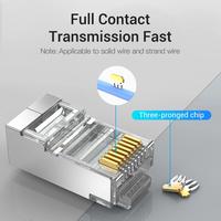 Gambar Vention Connector RJ45 Cat5e FTP Cat5 Satuan dari MXKomputer_NEW undefined 3 Tokopedia