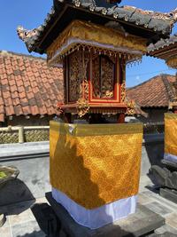 Gambar WASTRA AKRILIK SATIN KEMBANG - 1 meter, putih kuning  dari UD MERTA SARI KAMASAN undefined 2 Tokopedia