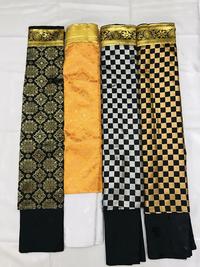 Gambar WASTRA AKRILIK SATIN KEMBANG - 1 meter, putih kuning  dari UD MERTA SARI KAMASAN undefined 1 Tokopedia