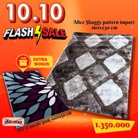 Gambar KARPET SHAGGY CANTIK ALICE SHAGGY PATTERN RUG 160x230 - PROMO FREE - Brown dari Martha Karpet Indonesia undefined 1 Tokopedia