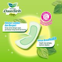 Gambar Laurier Natural Clean 40s Twinpack - Pantyliner Daun Sirih Long&Wide dari KAO Indonesia undefined 4 Tokopedia