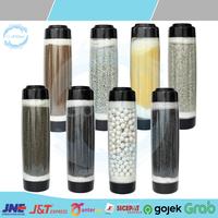 Gambar CARTRIDGE FILTER 10 INCH - PASIR SILICA SILIKA - BIO KERAMIK CERAMIC BALL - PASIR AKTIF - KARBON AKTIF SUPER - MANGANESE GREENSAND / FILTER AIR REFILL 10” - PASIR SILICA dari Gofilter undefined 1 Tokopedia