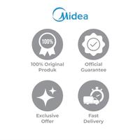 Gambar Midea Kulkas Side By Side / 2 Pintu 548L - Model MDRS710FGF02ID Freezer Pendingin Mesin Inverter Kayu Listrik Lemari dari RUMAHKU OFFICIAL undefined 3 Tokopedia