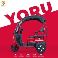 Gambar SEPEDA LISTRIK RODA 3 TIGA TUTUP ATAP DEWASA TORA 800 WATT - Merah Muda dari Tokokulaku.Bike undefined 3 Tokopedia