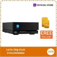 Gambar LaCie 1big Dock 24TB External Hard Drive HDD Docking Station Thunderbolt 3 dari Lacie Indonesia undefined 1 Tokopedia