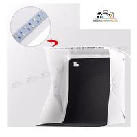 Gambar ** LARGE Size - Box Studio Photo Mini Portable dengan LED 2 Background ** dari Smart Techplus13 undefined 2 Tokopedia