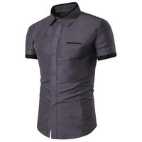 Gambar HEM KENNY KEMEJA PRIA LENGAN PENDEK COWO COWOK POLOS KASUAL SLIMFIT - Abu-abu, M dari Fortklass undefined 1 Tokopedia