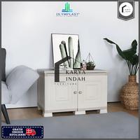 Gambar Rak TV Plastik OTC OLYMPLAST TRANSFORM CABINET AVR - Lemari / Meja Bufet TV Modern Minimalis - AVR 2P dari Karya Indah Furniture Jambi undefined 5 Tokopedia