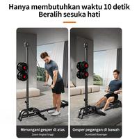 Gambar OneTwoFit Multifunctional Foldable Rowing Machine High Pull Down 2-in-1 Home Gym Functional Trainer Mesin Pemancing Multifungsi Lipat Perahu Rokes Drop-Level Tinggi-Down 2-in-1 Gym Rumah Pelatihan Profesional Otot Tubuh Maksimal 150kg dari OneTwoFit Pro undefined 4 Tokopedia