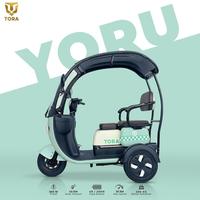 Gambar SEPEDA LISTRIK RODA 3 TIGA TUTUP ATAP DEWASA TORA 800 WATT - Merah Muda dari Tokokulaku.Bike undefined 2 Tokopedia