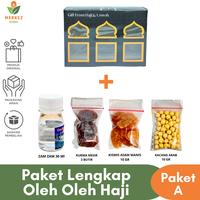 Gambar Paket Oleh Oleh Haji dan Umroh Grosir Premium Lengkap Dus Kotak Unik Air Zamzam Coklat Kerikil Arab - Model A dari Merkez Official undefined 2 Tokopedia