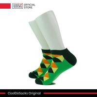 Gambar CoolDeSocks Original | Kaos Kaki Pendek - Checkered Neo - Green dari CoolDeSocks undefined 2 Tokopedia