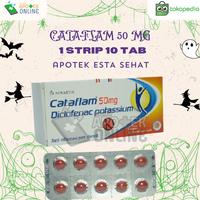 Gambar CATAFLAM 50 MG 1 BLISTER ISI 10 TABLET | sakit gigi dari Apotek Esta Sehat Jatinegara undefined 1 Tokopedia