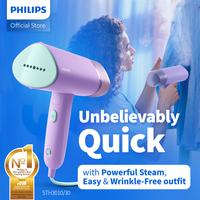 Gambar Philips Steamer STH3010/30 Ungu - Setrika Uap Ringan & Lipat, Uap Optimal 20g/mnt, 1000W, Garansi 2 Tahun - PLUS BUBBLE dari alvajo_NEW undefined 1 Tokopedia